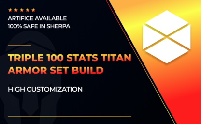 Triple 100 Stats Titan Armor Set Build in Destiny 2