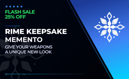 Rime Keepsake Memento - 25% Off in Destiny 2