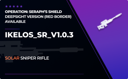 IKELOS_SR_v.1.0.3 - Solar Sniper Rifle in Destiny 2