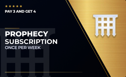 Subscription: x4 Prophecy Clears (One for Free) in Destiny 2
