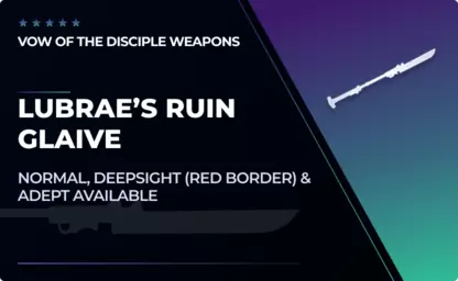 Lubrae's Ruin - Glaive in Destiny 2