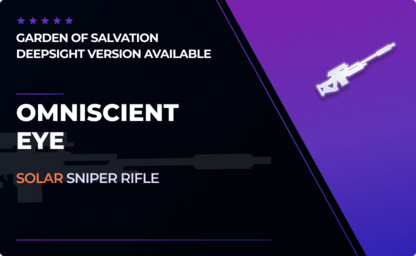 Omniscient Eye - Sniper Rifle in Destiny 2