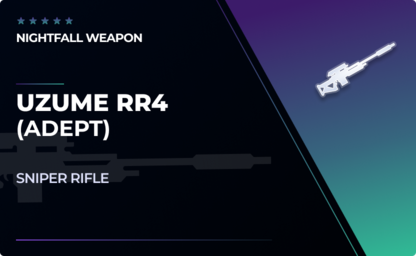 Uzume RR4 (Adept) - Sniper Rifle in Destiny 2