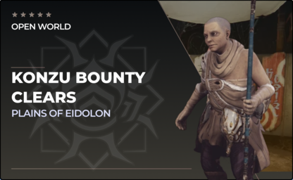 Warframe Konzu Bounty Clears in Warframe