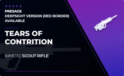 Tear of Contrition - Kinetic Scout Rifle in Destiny 2