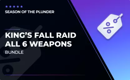 King's Fall Weapons Bundle Boost in Destiny 2