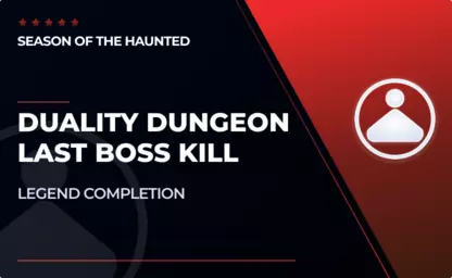 Duality Dungeon Last Boss Kill in Destiny 2