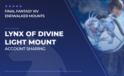 Lynx of Divine Light Mount in Final Fantasy XIV