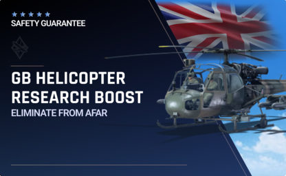 Great Britain Helicopter Research in War Thunder