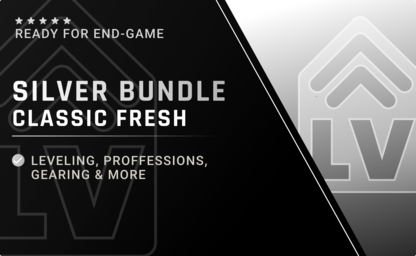 WOW CLASSIC FRESH SILVER BUNDLE (15% OFF) in WoW Classic 20th Anniversary <br> (Fresh Servers)