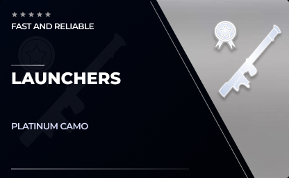 Launchers Platinum Camo in CoD: Modern Warfare