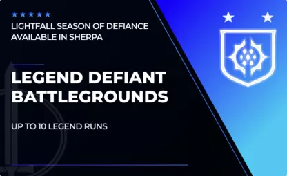 Legend Defiant Battlegrounds in Destiny 2