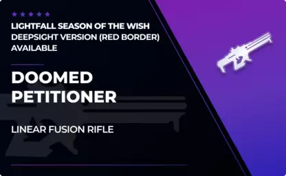 Doomed Petitioner - Linear Fusion Rifle in Destiny 2