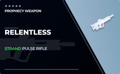 Relentless - Pulse Rifle in Destiny 2