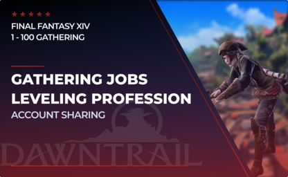 Gathering Profession Jobs in Final Fantasy XIV