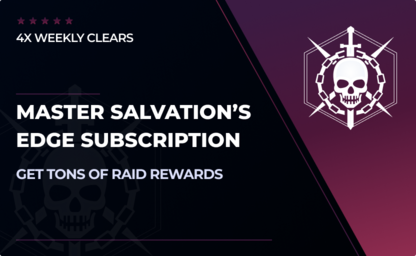 x4 Master Salvation's Edge Subscription (7% off) in Destiny 2