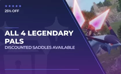 4 Legendary Pals (25% Off) in Palworld