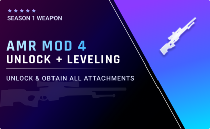 BO6 AMR Mod 4 Unlock & Leveling Bundle in Call of Duty