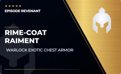 Rime-Coat Raiment - Warlock Exotic Chest Armor in Destiny 2