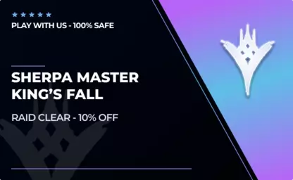 Sherpa Master King's Fall - Discounted 10% Off in Destiny 2