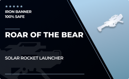 Roar of the Bear - Rocket Launcher in Destiny 2