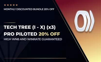 Tech Tree I to X (x3) 20% OFF in World of Tanks