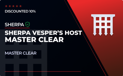 Sherpa Master Vesper's Host Dungeon Clear in Destiny 2