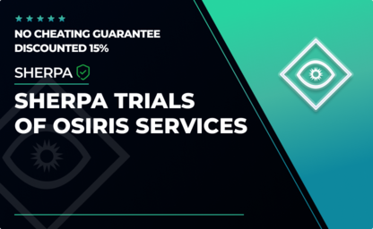 Trials Sherpa Flawless Run - Discounted 15% in Destiny 2