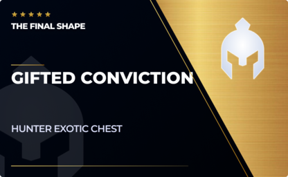 Gifted Conviction - Hunter Exotic Chest in Destiny 2