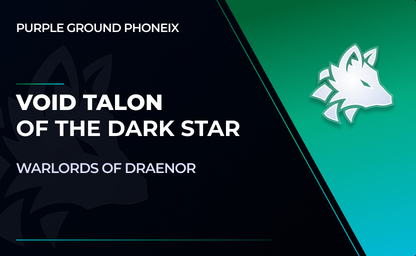 Void Talon of the Dark Star in WoW Shadowlands