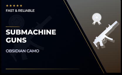 Submachine Guns Obsidian Camo in CoD: Modern Warfare