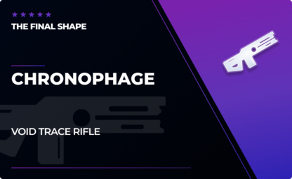 Chronophage - Trace Rifle in Destiny 2