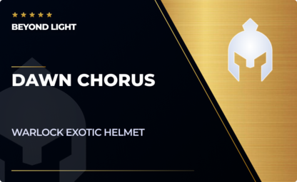 Dawn Chorus - Warlock Exotic Helmet in Destiny 2