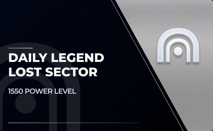 Legend (1550) Lost Sector in Destiny 2