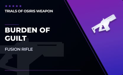 Burden of Guilt - Fusion Rifle in Destiny 2