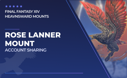 Rose Lanner Mount in Final Fantasy XIV