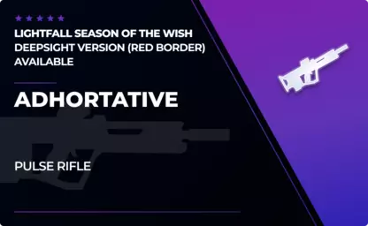 Adhortative - Pulse Rifle in Destiny 2