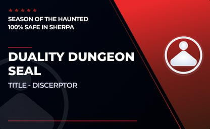 Duality Dungeon Seal in Destiny 2