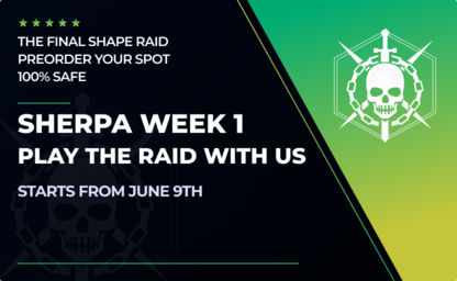 Sherpa Week 1 Raid Completion in Destiny 2