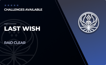 Last Wish Raid Clear in Destiny 2