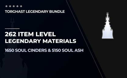 262 ilvl Legendary - 1650 Soul Cinders & 5150 Soul Ash in WoW Shadowlands