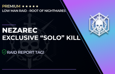 Nezarec - Solo Kill in Destiny 2