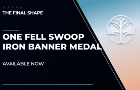 One Fell Swoop Iron Banner Medal in Destiny 2