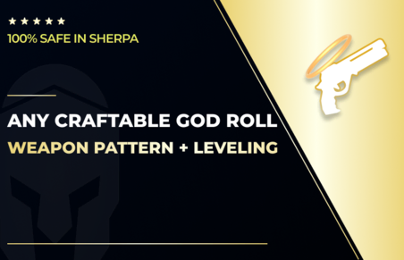 Craftable God Roll Weapon Pattern & Leveling Bundle in Destiny 2