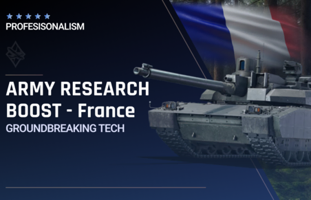 France Army Research in War Thunder