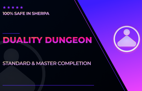 Duality Dungeon Completion in Destiny 2