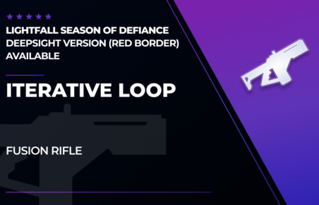 Iterative Loop - Fusion Rifle in Destiny 2