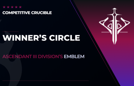 Winner’s Circle - Competitive Emblem in Destiny 2