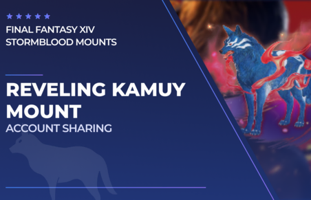 Reveling Kamuy Mount in Final Fantasy XIV