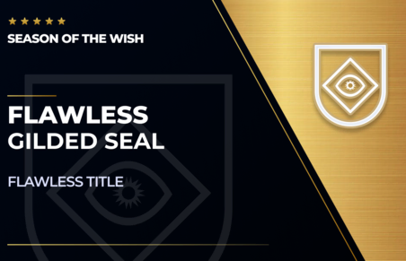 Gilded Flawless Seal - The Final Shape in Destiny 2